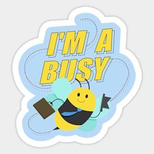 Busy Bee Sticker